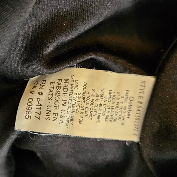 Diane von Furstenberg (DVF) Coat, Fuchsia & Black Print - Picture 11 of 11